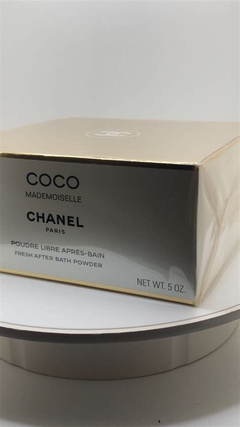 coco chanel mademoiselle dusting powder|Coco Chanel after bath powder.